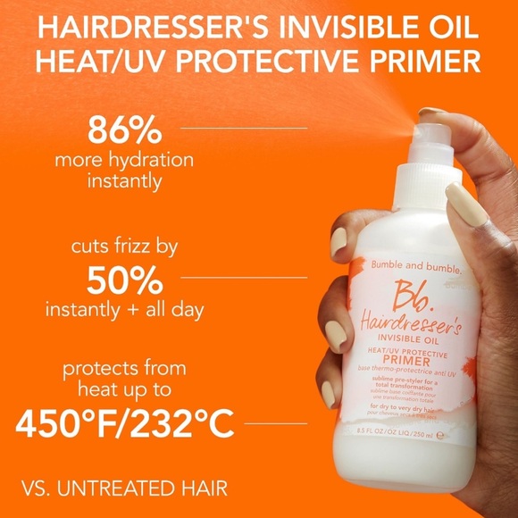 BUMBLE AND BUMBLE Mini Hairdresser's Invisible Oil Heat Protectant - Picture 3 of 7